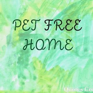 Pet free home